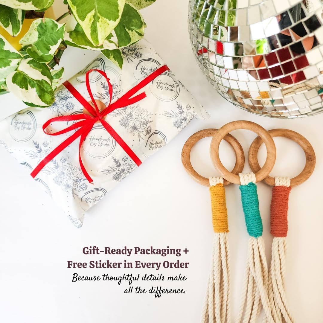 Color Block Plant Hangers (Cityscape)