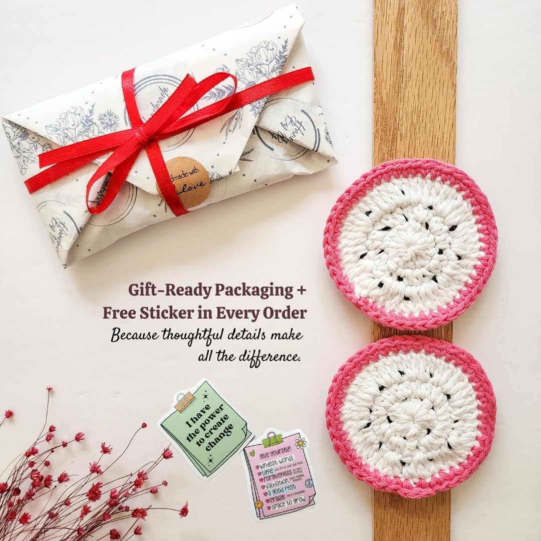 Cotton Crotchet Fruit Car Coaster Set (Dragon Bloom)