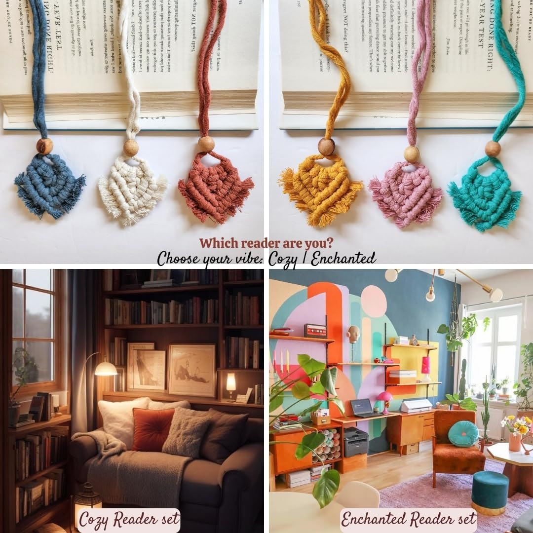 New Bookmark Triagle (Cozy Reader Set)