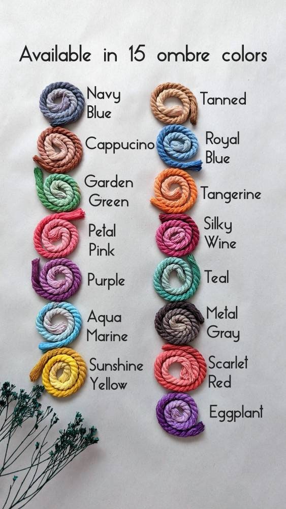 Customizable Boho wall hanging in Ombre Colors