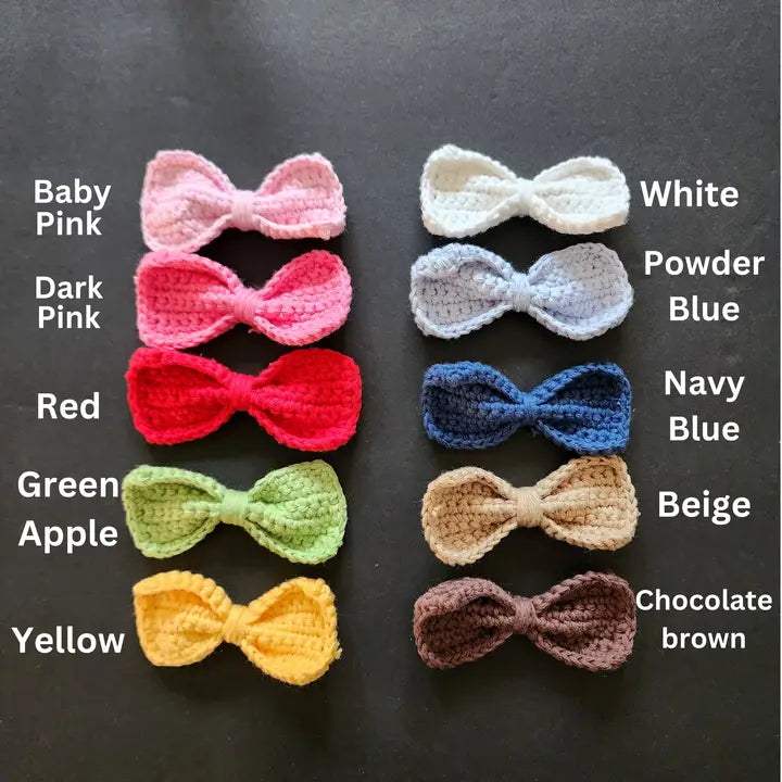 Handmade Bow Hair Tie | Pack of 10 - $3 each | WHOLESALE