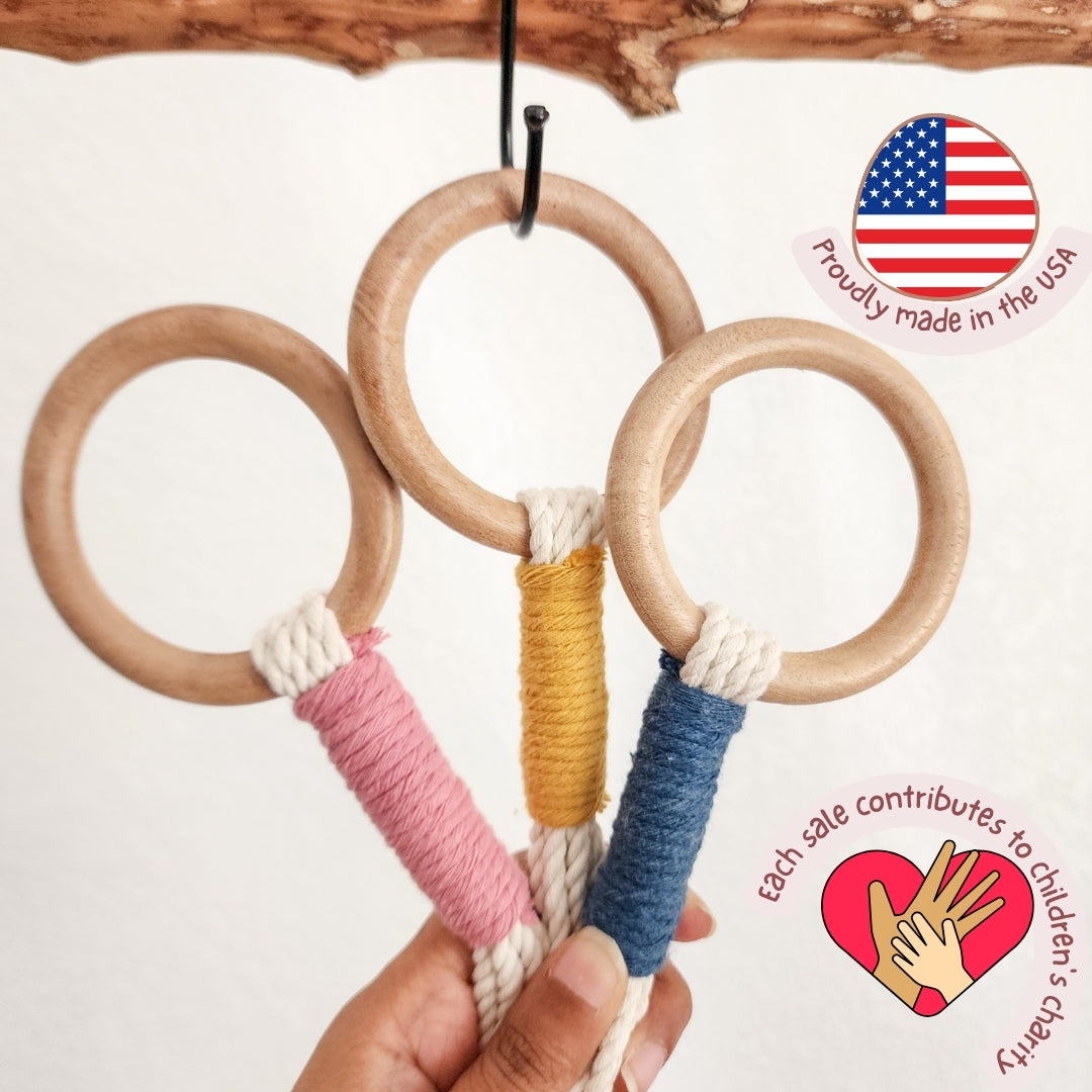 Color Block Plant Hangers