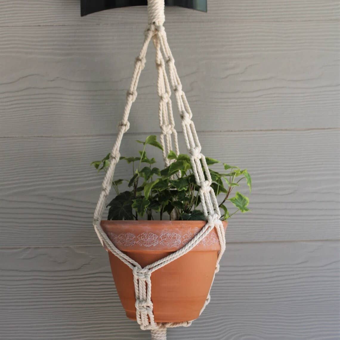 Macrame Chain Plant Hanger, Handmade Planter Accessory WHOLESALE