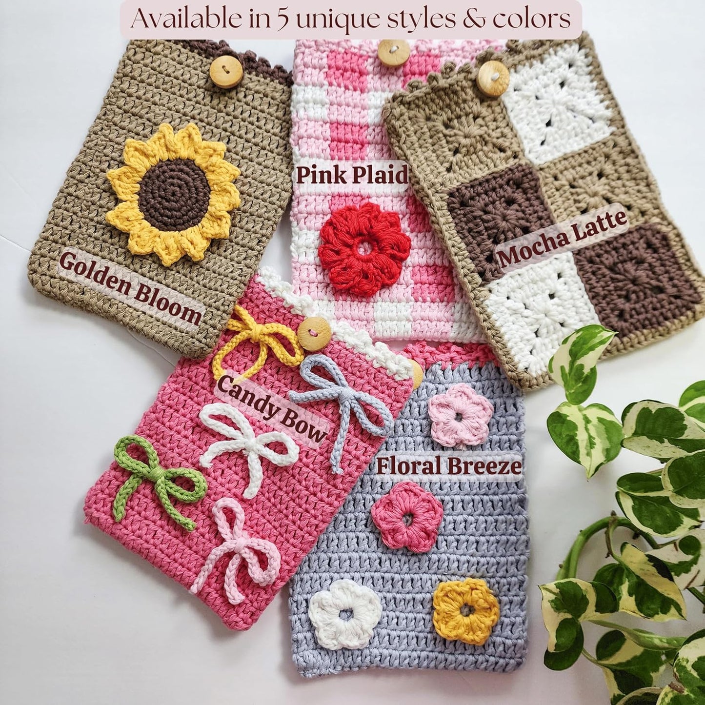 Handwoven Book Sleeves | Pack of 5 - $15 each | WHOLESALE