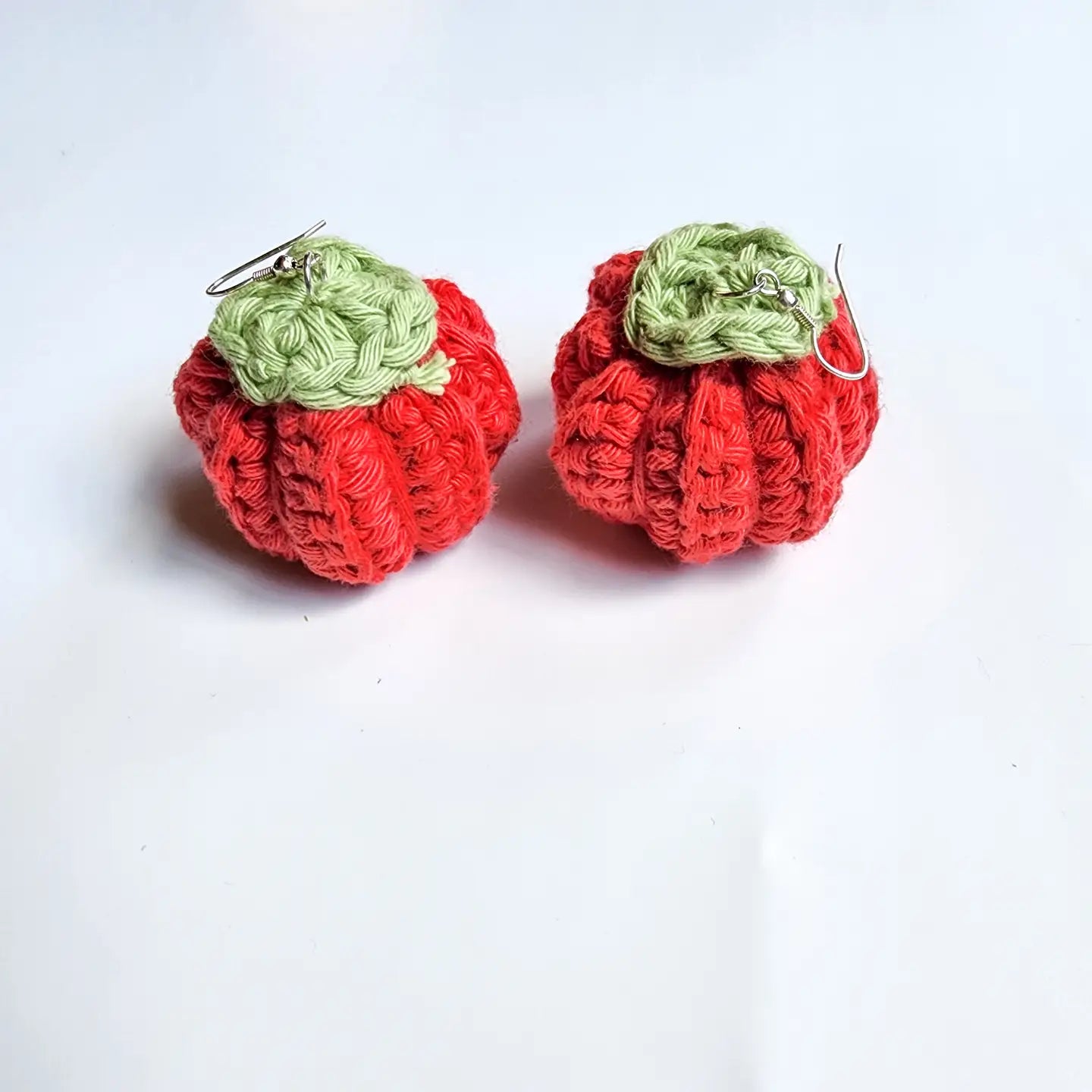 Merry Berry Dangles | Handmade Crochet Holiday Earrings – Pack of 3 - $5 each WHOLESALE