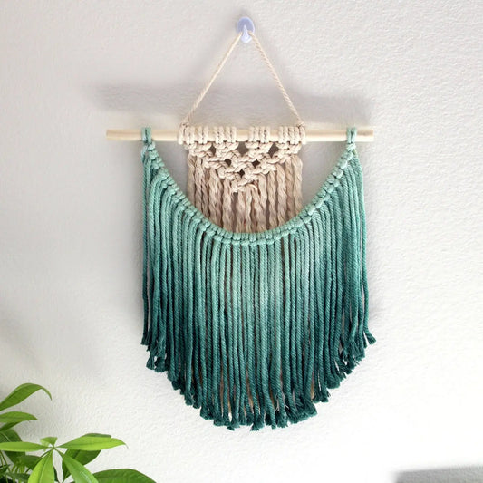 Ombre Handmade Macrame Wall Art | available in 15+ shades | Pack of 3 - $15 each | WHOLESALE