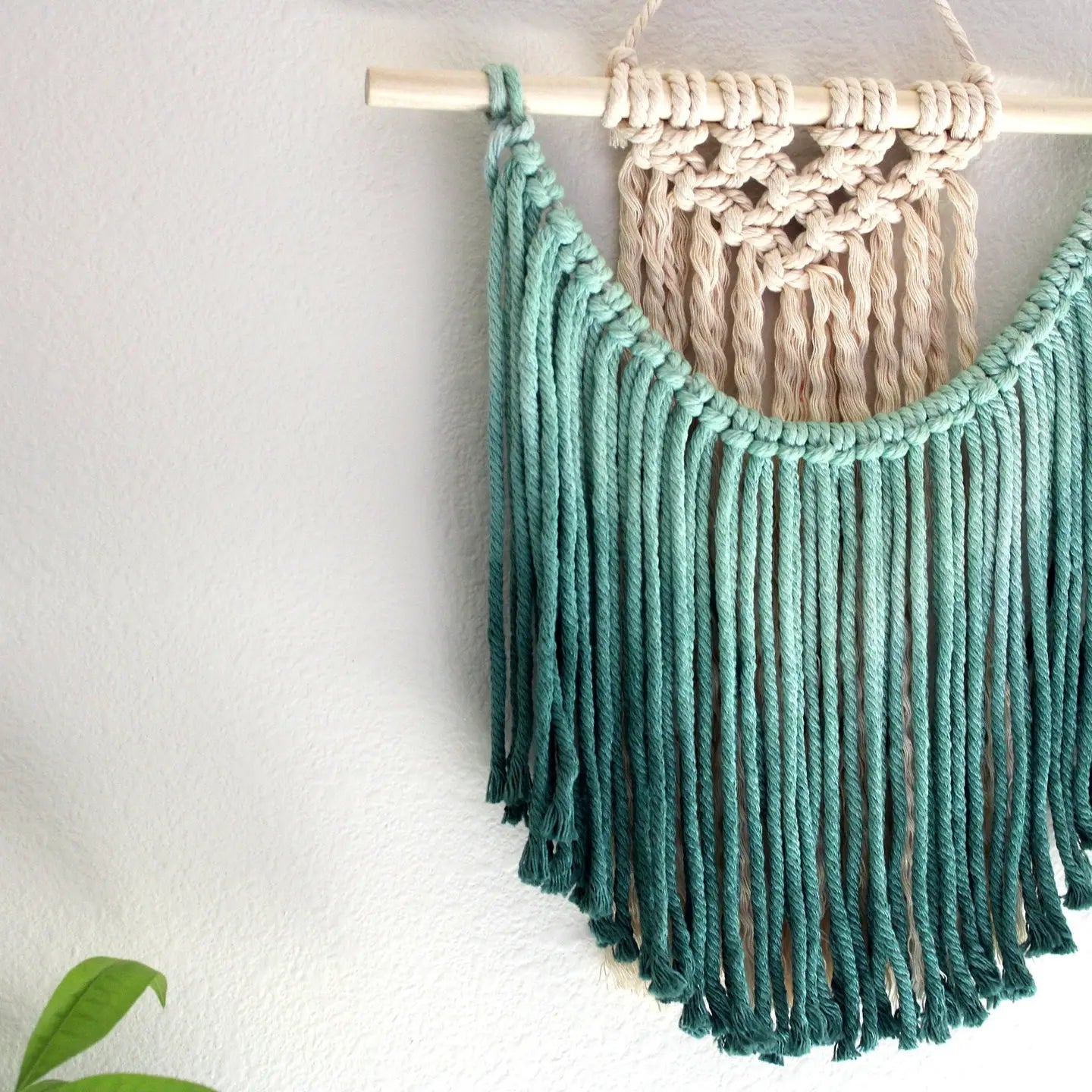 Ombre Handmade Macrame Wall Art | available in 15+ shades | Pack of 3 - $15 each | WHOLESALE