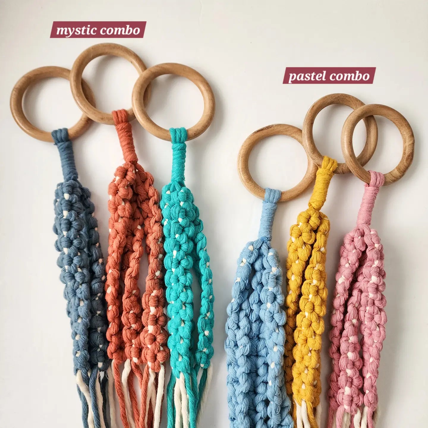 Plant Hanger, Handmade Plant Accessories & Gift, Boho Decor | Pack of 3 - $8 each | WHOLESALE