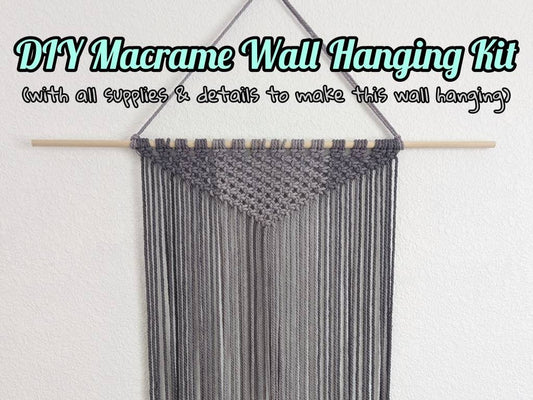 DIY Beginners Macrame Kit & Step-by-Step guide